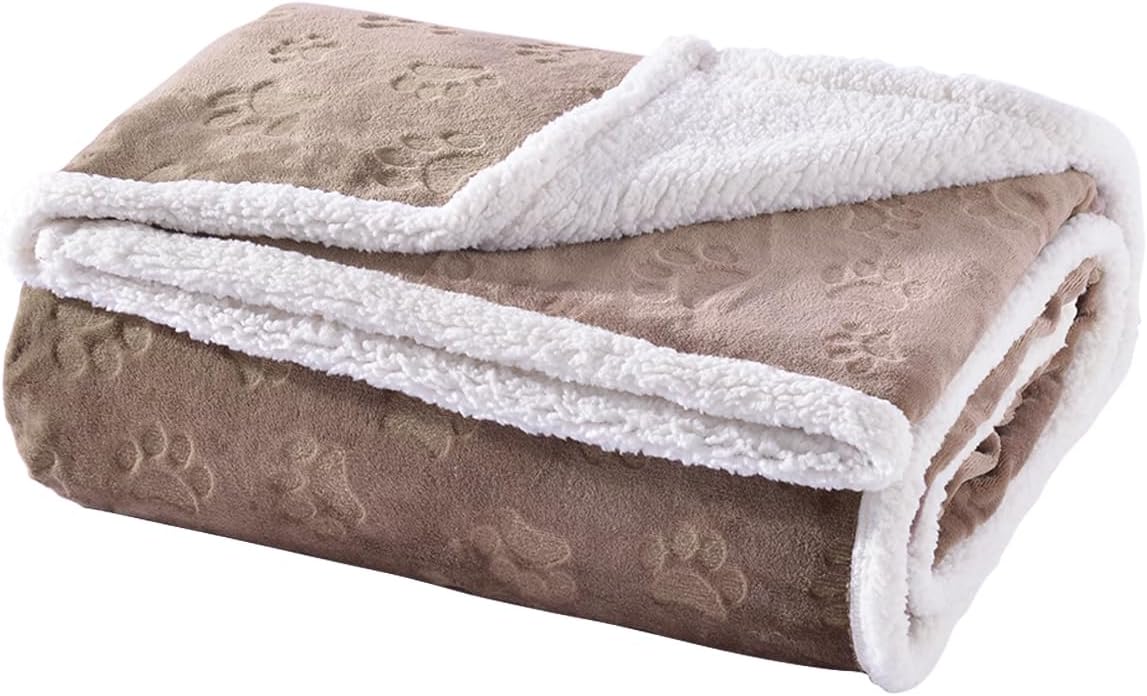 Qeils Waterproof Washable Blankets for Large Dogs