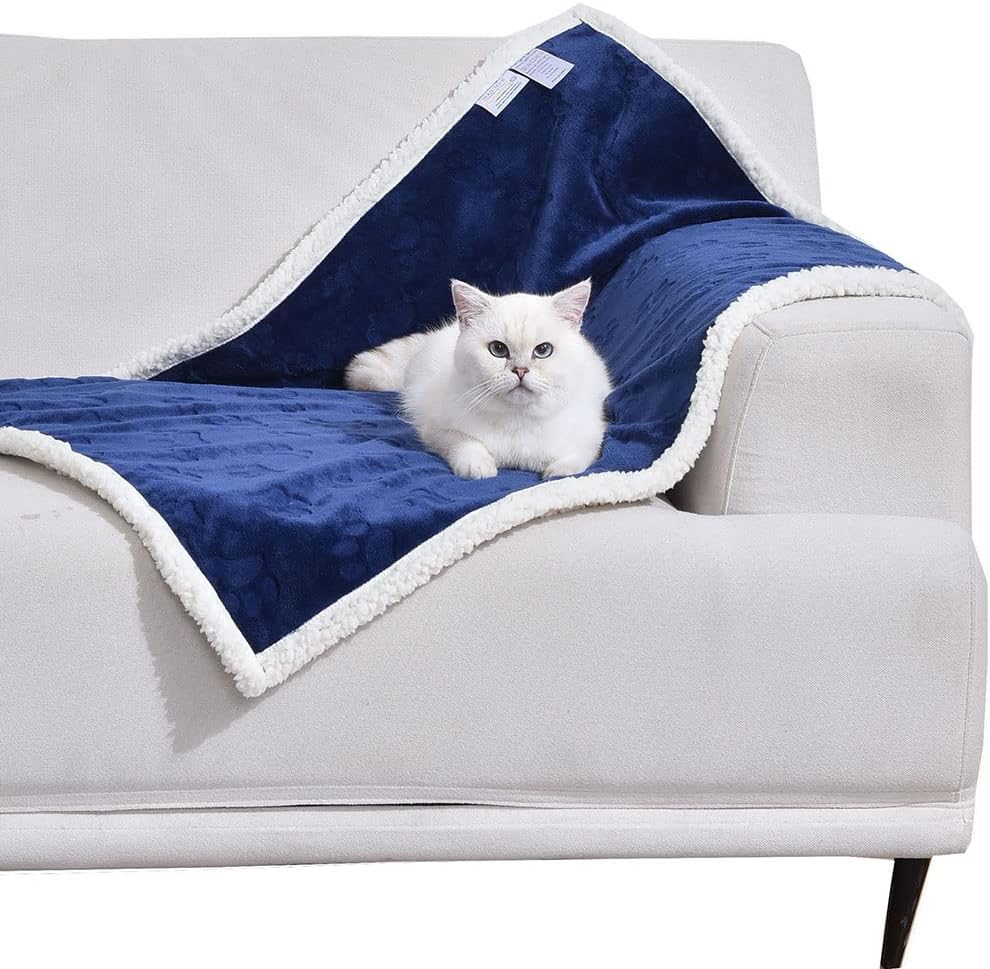 Qeils Waterproof Washable Blankets for Medium Dogs