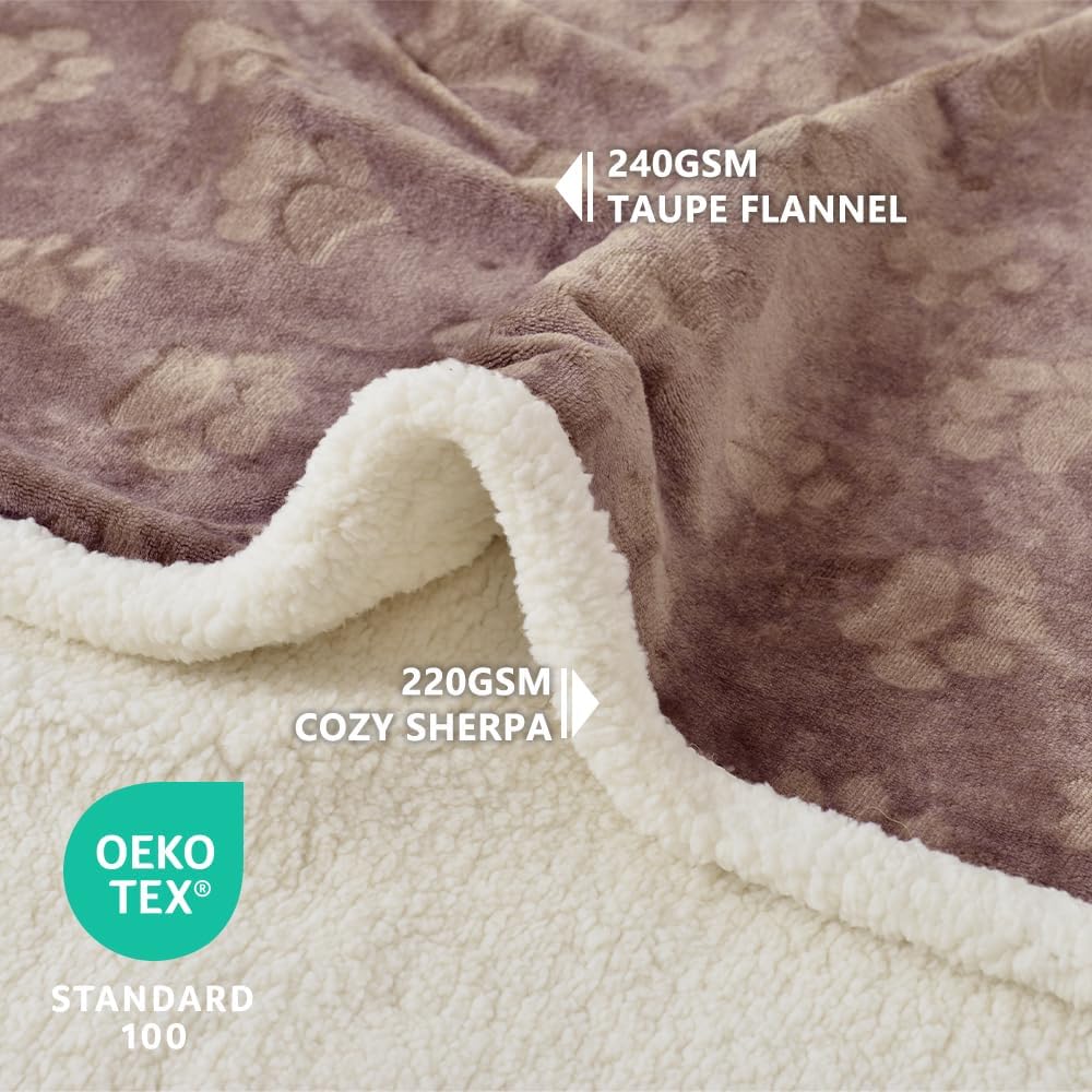 Qeils Waterproof Washable Blankets for Large Dogs