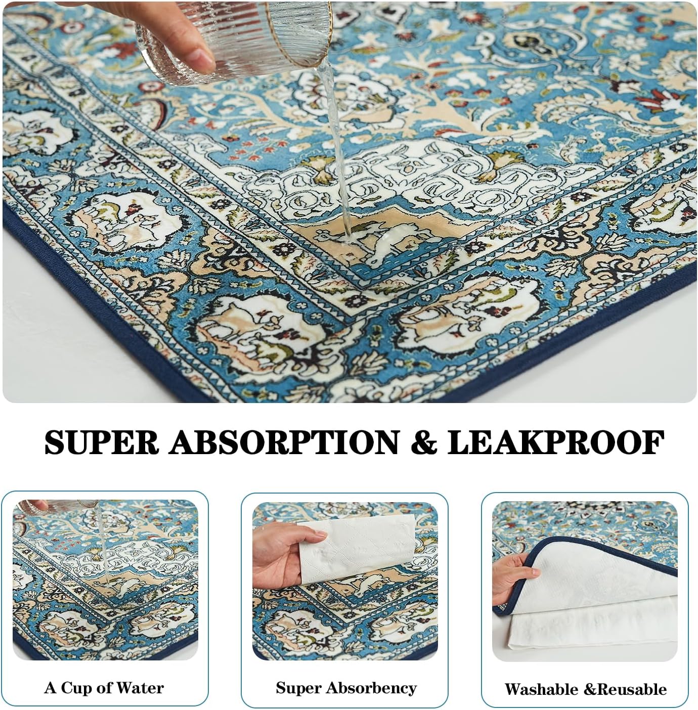 Qeils Super Absorbent and Leak-proof Dog Training Pad