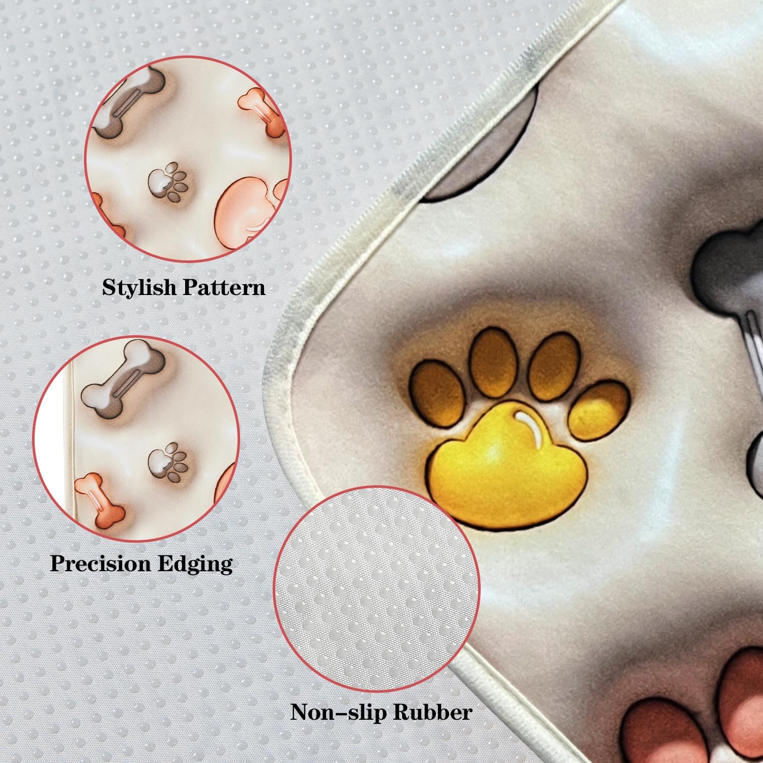 Qeils 3D printed super absorbent and leak-proof dog urine pad