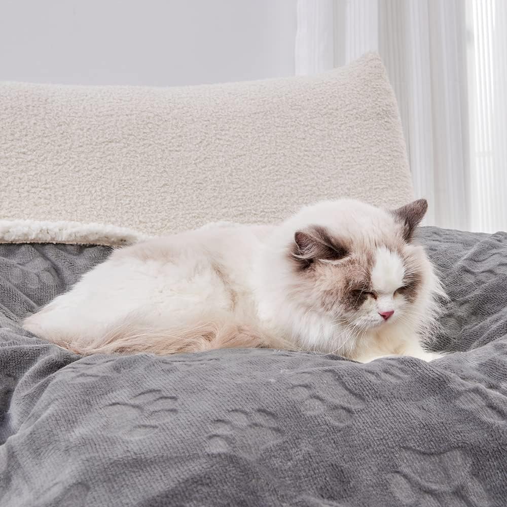 Qeils Waterproof Washable Blanket for Small Dogs