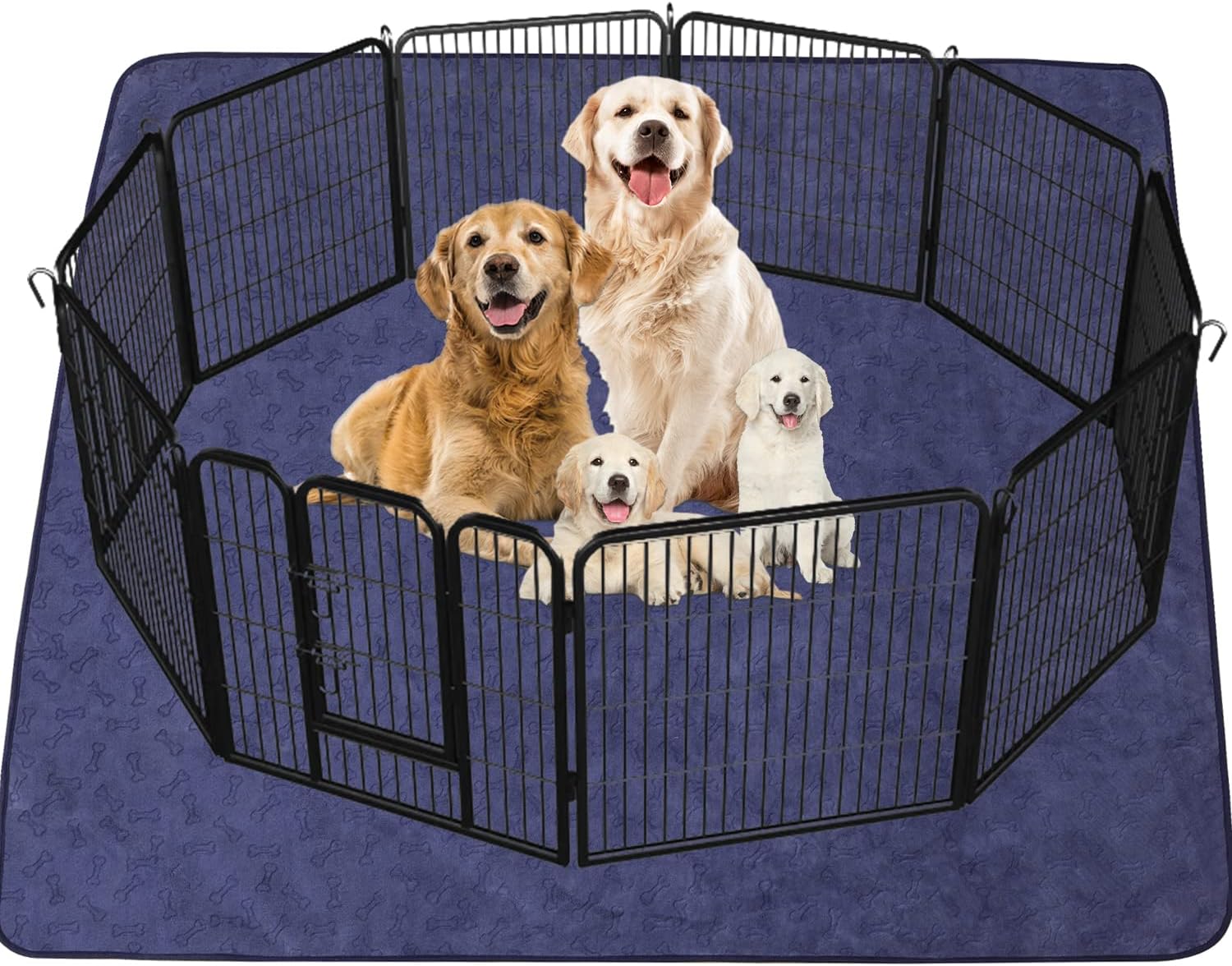 Qeils Non-Slip Washable Dog Urine Pad