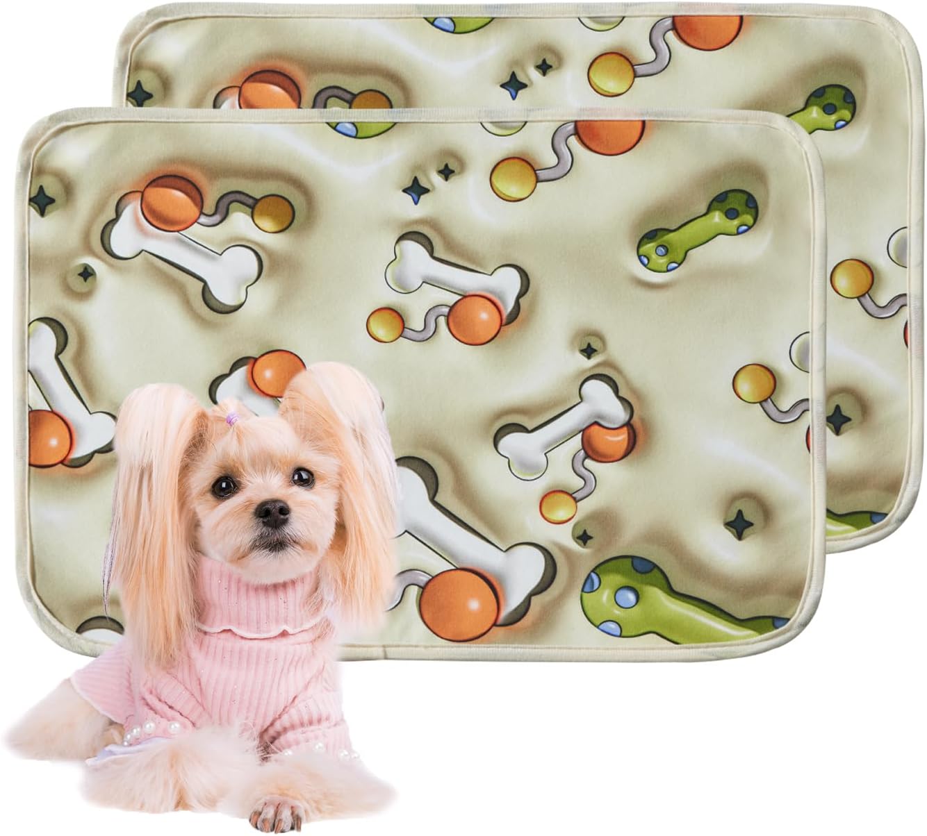 Qeils Washable and Reusable Super Absorbent Dog Urine Pad