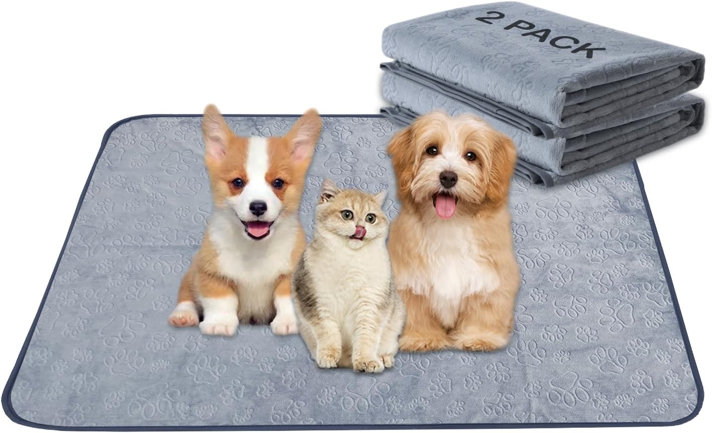 Qeils Non-Slip Washable Dog Urine Pad