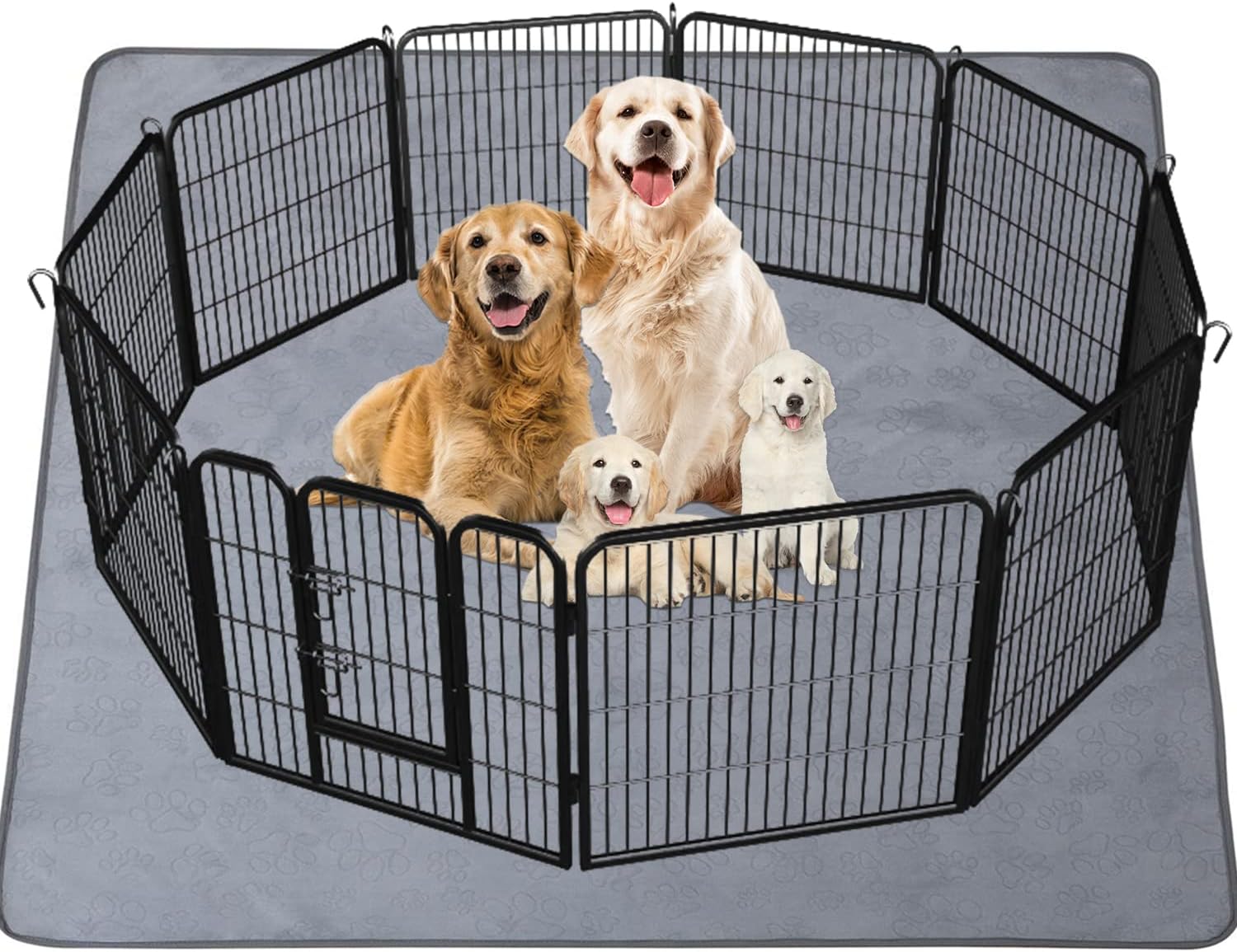 Qeils Non-Slip Washable Dog Urine Pad