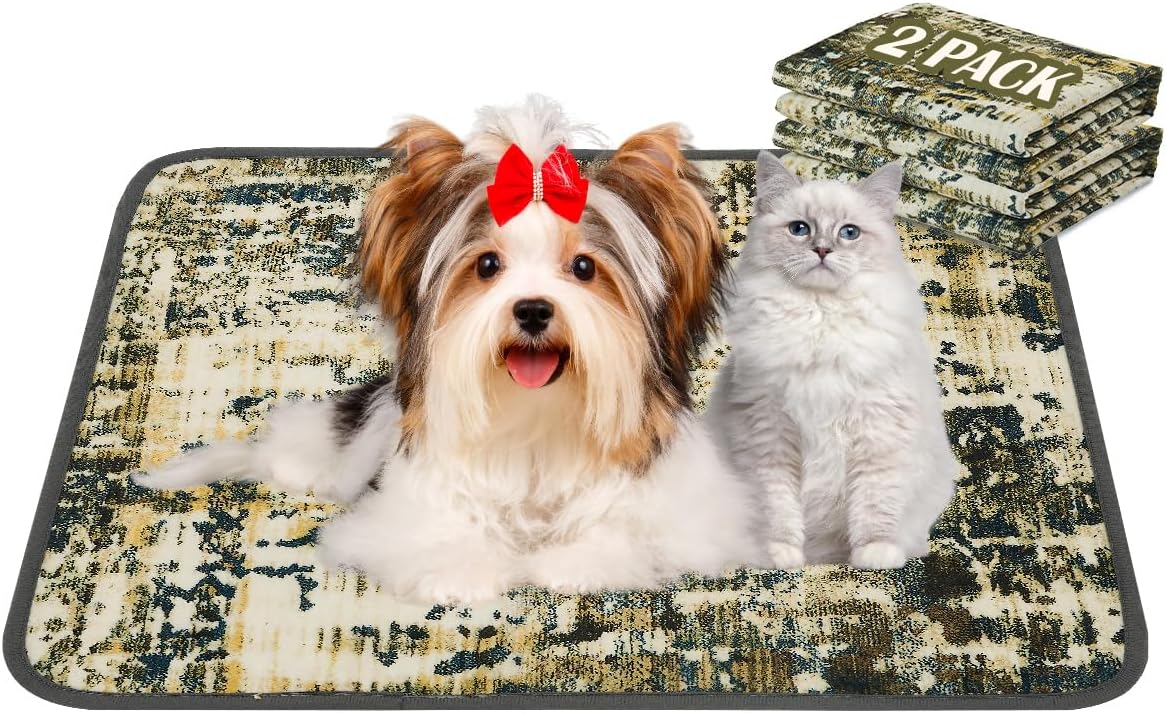 Qeils Super Absorbent and Leak-Proof Dog Training Pad