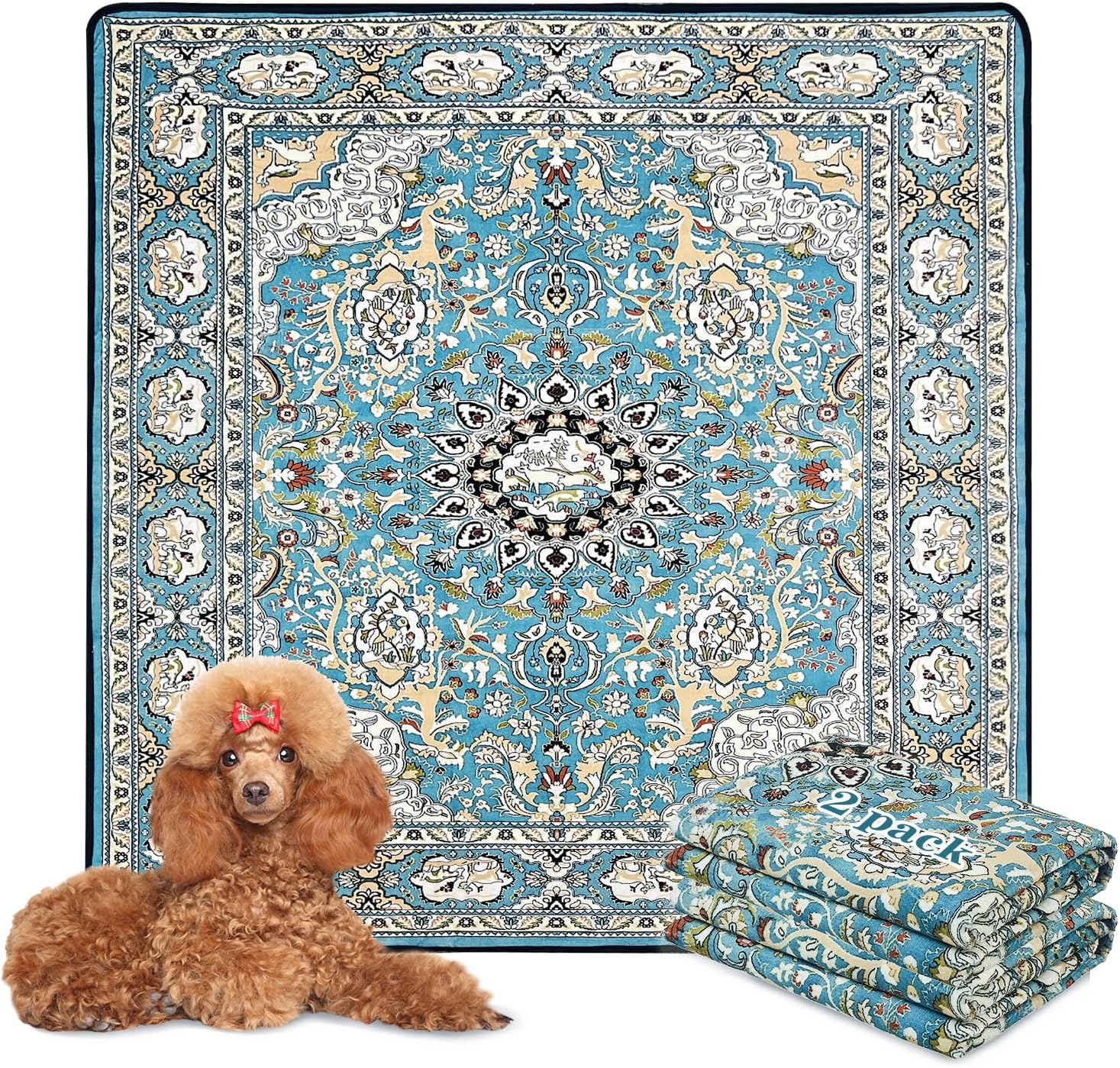 Qeils Super Absorbent and Leak-proof Dog Training Pad